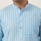 Men's Cotton Striped Kurta