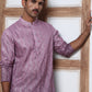 Bandhani Print Thread-Work Kurtas ( ANMKO 291Purple )  [RT] [L-5]