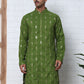 Viscose Rayon Mirror-Work Kurtas ( ANMKO 290Olive )  [RT] [O-7]
