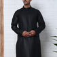 Solid Kurta for Men ( ANMKO 273Black )  [RT] [H-3]