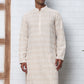Embroidered Viscose Rayon Kurta ( ANMKO 280Beige )  [RT] [M-6]