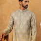 Bandhani Print Thread-Work Kurta ( ANMKO 291Pista )