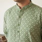 Men's Geometric Printed Kurta