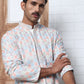Viscose Rayon Self-Design Embroidered Kurtas ( ANMKO 278White )  [RT] [M-6]