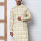 Thread Work & Printed Cotton Blend Kurtas ( ANMKO 297Yellow )  [RT] [D-3]