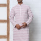 Embroidered Viscose Rayon Kurta ( ANMKO 280Purple )  [RT] [M-6]