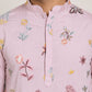 Floral Embroidered and Sequins Kurta Set