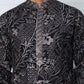 Embroidered Silk-Blend Kurtas ( ANMKO 289Black )  [RT] [H-5]