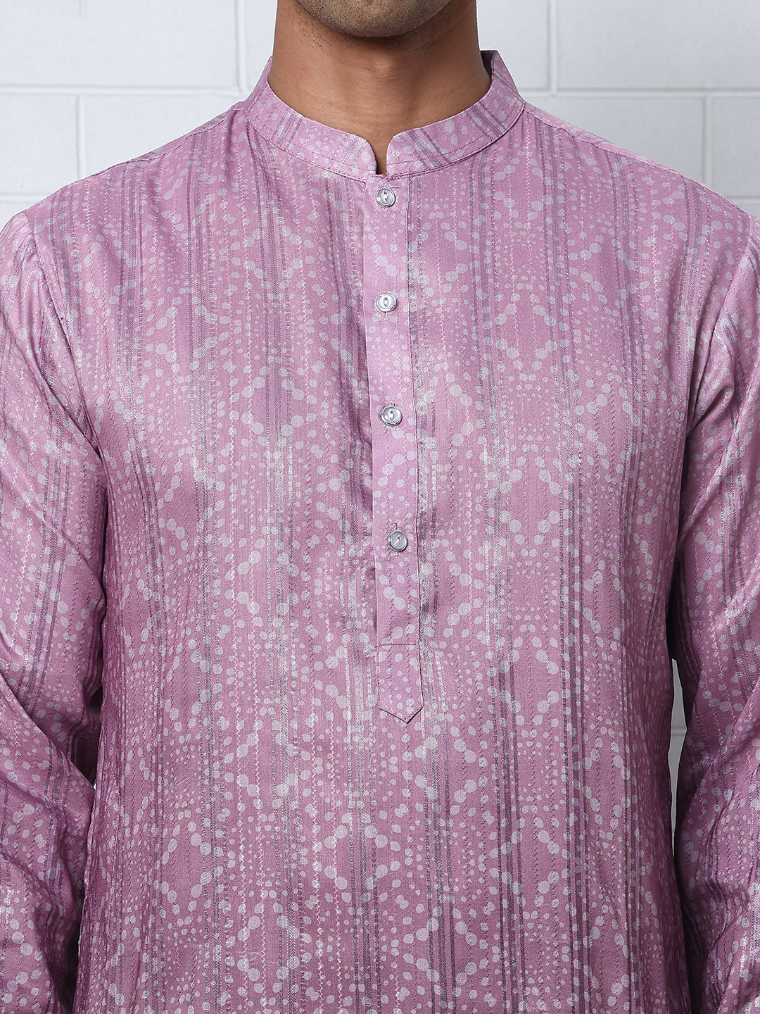 Bandhani Print Thread-Work Kurtas ( ANMKO 291Purple )  [RT] [L-5]