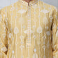 Festive Silk Blend Embroidered Kurtas ( HOPKO 011Yellow )  [RT] [P-3]