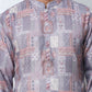 Thread Work & Printed Cotton Blend Kurtas ( ANMKO 297Grey )  [RT] [D-3]