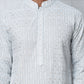 Embroidered Viscose Rayon Kurta ( ANMKO 280Blue )  [RT] [M-6]