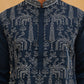 Festive Silk Blend Embroidered Kurta ( HOPKO 017Navy )  [RT] [P-7]