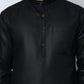 Solid Kurta for Men ( ANMKO 273Black )  [RT] [H-3]
