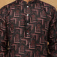 Cotton Blend Floral Printed Kurtas ( HOPKO 013Black )  [RT] [O-4]
