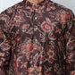 Cotton Blend Floral Printed Kurtas ( ANMKO 294Coffee )  [RT] [M-5]