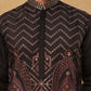 Silk Blend Designer Embroidered Kurtas ( HOPKO 007Black )  [RT] [O-2]