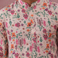Cotton Blend Printed Kurtas ( ANMKO 275Peach )  [RT] [L-3]