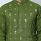 Viscose Rayon Mirror-Work Kurtas ( ANMKO 290Olive )  [RT] [O-7]