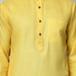 Solid Kurta for Men ( ANMKO 273Lemon )  [RT] [H-3]