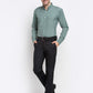 Indian Needle Green Men's Button Down Collar Cotton Formal Shirt ( SF 785Green )