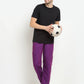 Men's Solid Cotton Track Pants