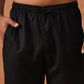 Solid Cotton Pyjama For Men ( ANKPJ 006 Black )