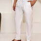 Solid Cotton Pyjama For Men ( ANKPJ 006 White )