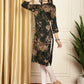 Floral Printed Straight Kurta ( ANKW 1539Olive )