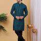 Embroidered and Sequinned Kurta with Pyjamas ( ANMKP B-P 171Blue )