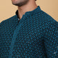 Embroidered and Sequinned Kurta with Pyjamas ( ANMKP B-P 171Blue )