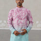 Printed & Embroidered Kurta ( ANMKO 197Magenta ) [RT] [ H2 ]