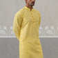 Embroidered Cotton Kurta ( ANMKO 258Lemon )  [RT] [P-10]