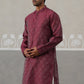 Woven Design Straight Kurta ( ANMKO 269Maroon )  [RT] [P-13]