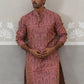 Classic Ethnic Wear Woven Design Kurtas ( ANMKO 270Pink )  [RT] [G-1-2]