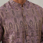 Classic Ethnic Wear Woven Design Kurtas ( ANMKO 270Purple )  [RT] [G-1-2]