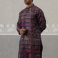 Maroon Woven Design Jacquard Kurtas ( ANMKO 271Maroon )  [RT] [M-7]