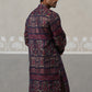 Maroon Woven Design Jacquard Kurtas ( ANMKO 271Maroon )  [RT] [M-7]