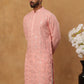 Viscose Rayon Mirror-Work Kurta ( ANMKO 290Peach )