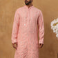 Viscose Rayon Mirror-Work Kurta ( ANMKO 290Peach )