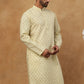 Cotton Blend All-Over Printed Kurta ( ANMKO 311Yellow )