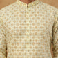 Cotton Blend All-Over Printed Kurta ( ANMKO 311Yellow )