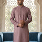 Men’s Ethnic Printed Kurta ( ANMKO 322Magenta )