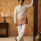 Printed Cotton Blend Thread Work Kurta ( ANMKO 337 White )