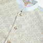 Solid Kurta Pyjama with Embroidered Nehru Jacket ( ANMKPWC 110G 7001Grey )