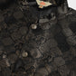 Solid Kurta Pyjama with Woven Design Nehru Jacket ( ANMKPWC 110W 7002Golden )