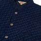 Embroidered and Sequin Nehru Jacket With Solid Kurta Pyjama ( ANMKPWC 110W 7004Navy )
