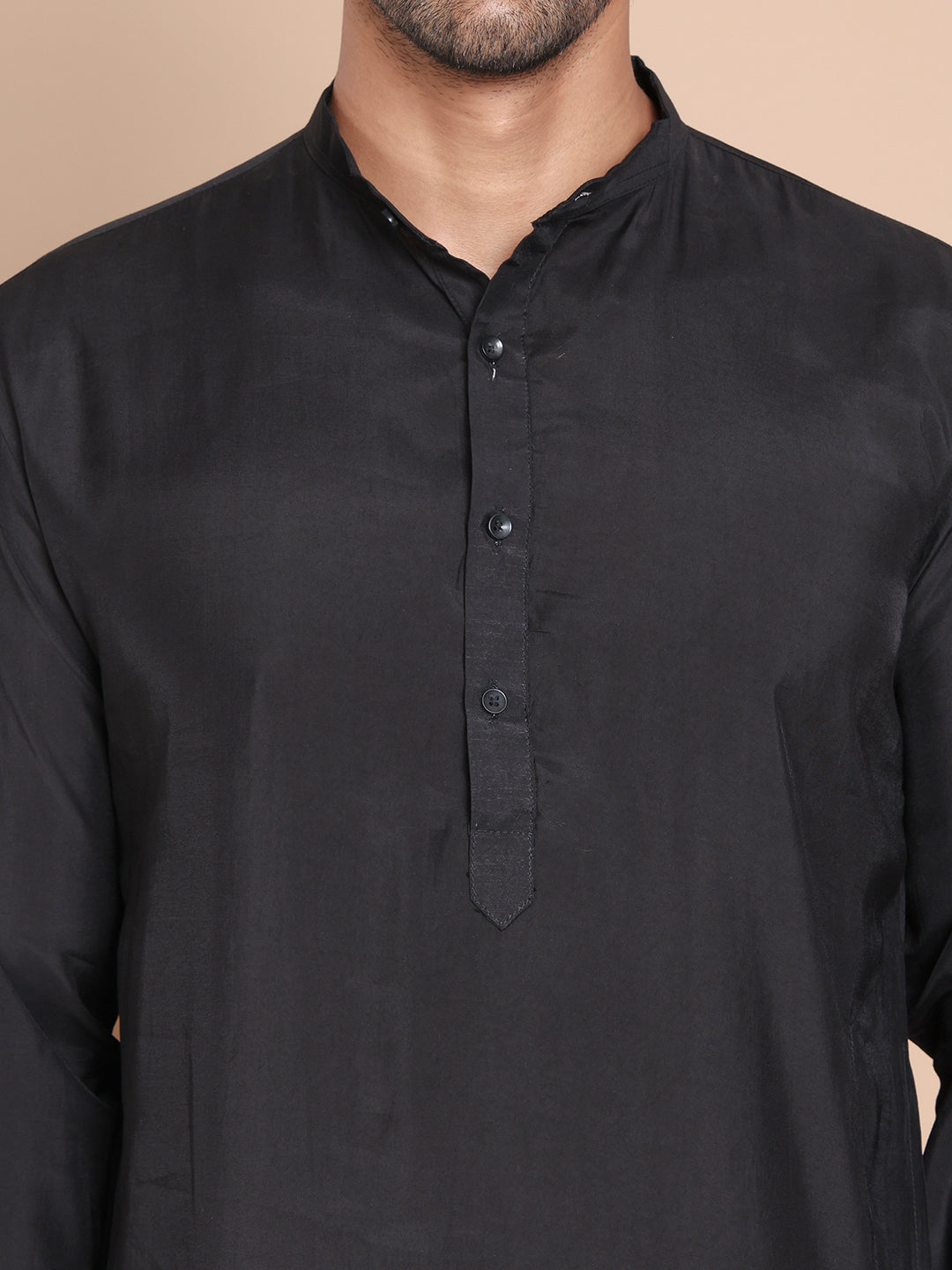 Men's Velvet Nehru Jacket With Solid Kurta Pyjama ( ANMKPWC 592B 7017Maroon )