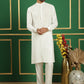 Embroidered and Sequin Nehru Jacket with Solid Kurta Pyjama ( ANMKPWC 592W 7011Black )