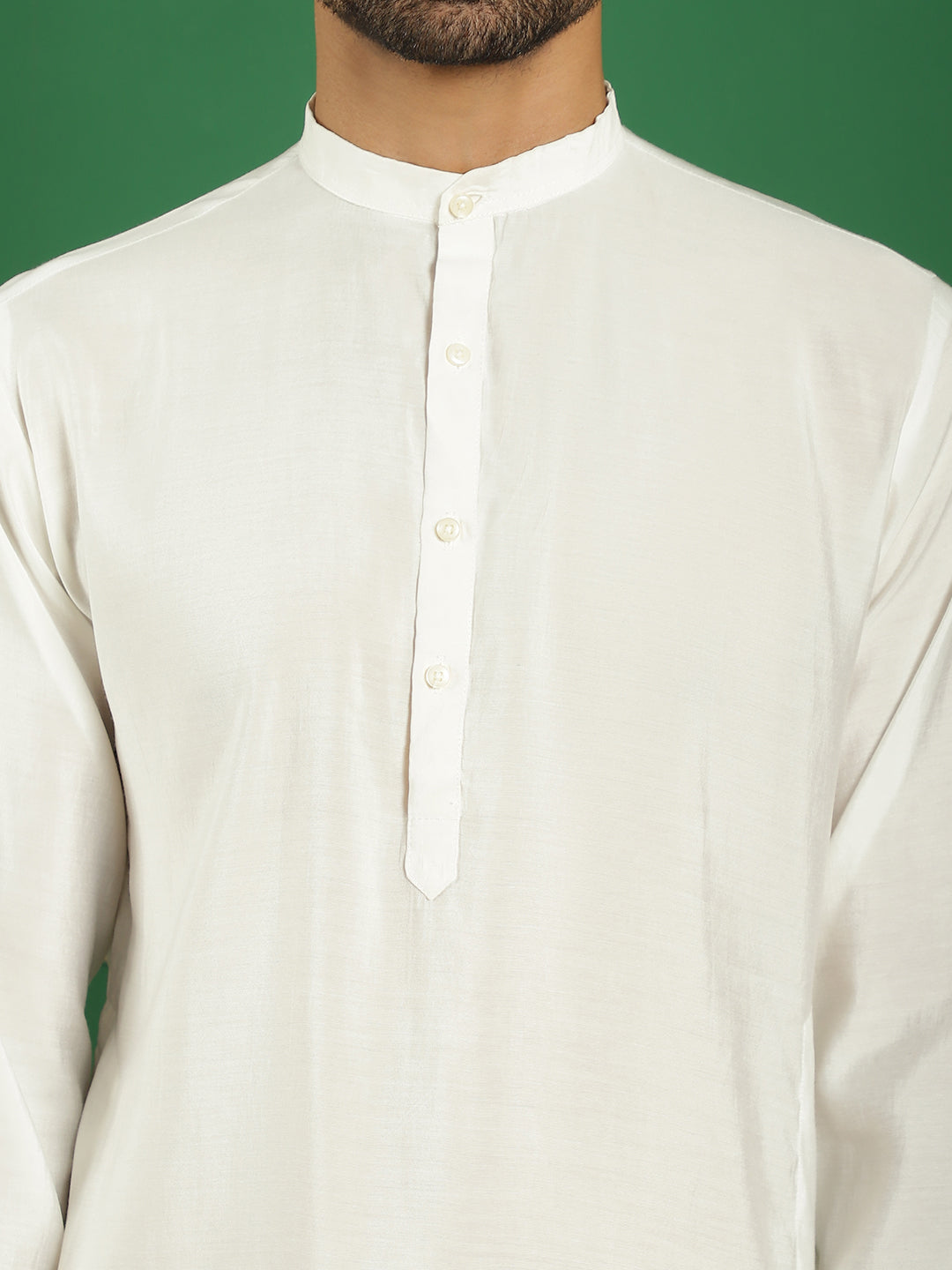 Embroidered and Sequin Nehru Jacket with Solid Kurta Pyjama ( ANMKPWC 592W 7011Black )